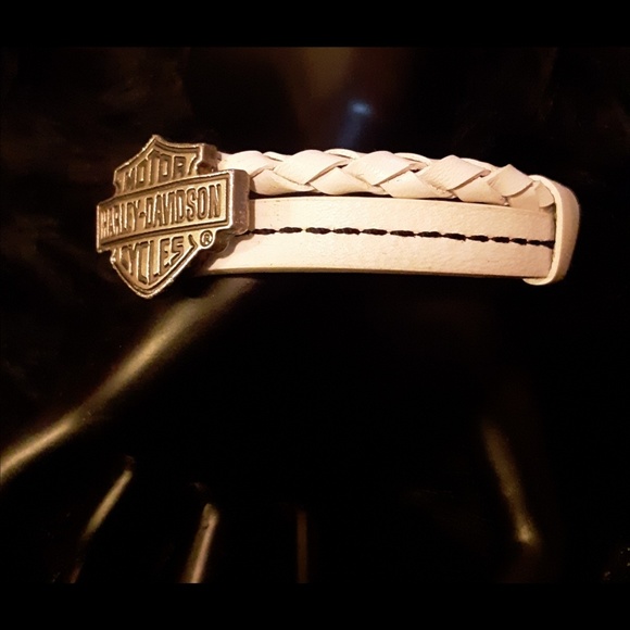 Vintage Harley-Davidson Leather Wrap Bracelet!๐ - Picture 3 of 4